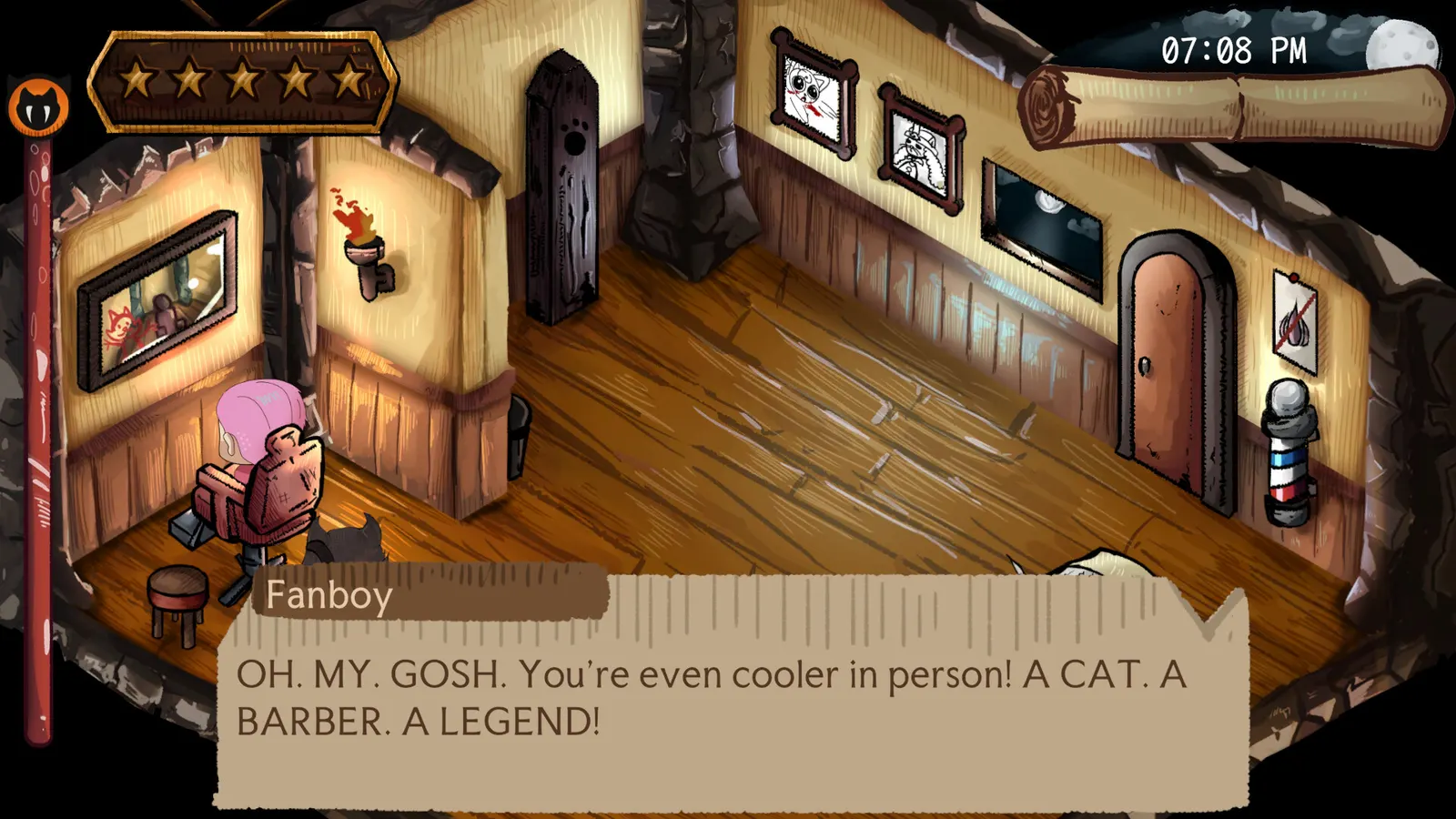 Count Meowcula's Barbershop media 3