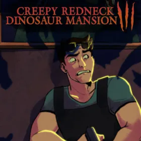 Обкладинка гри Creepy Redneck Dinosaur Mansion 3