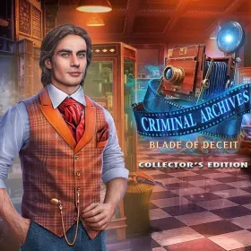 Обкладинка гри Criminal Archives: Blade of Deceit Collector's Edition