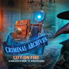 Обкладинка гри Criminal Archives: City on Fire Collector's Edition