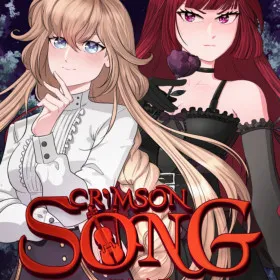 Обкладинка гри Crimson Song - Yuri Visual Novel