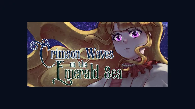 Crimson Waves on the Emerald Sea