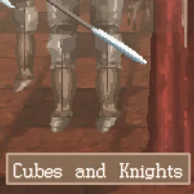 Обкладинка гри Cubes and Knights
