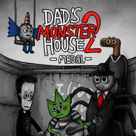Обкладинка гри Dad's Monster House 2: MEDAL