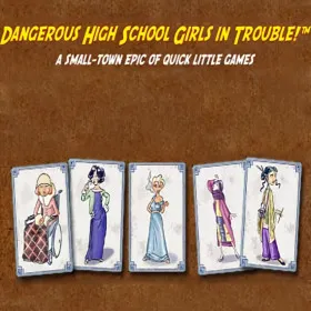 Обкладинка гри Dangerous High School Girls in Trouble!