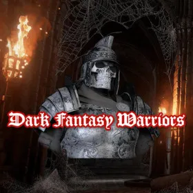 Обкладинка гри Dark Fantasy Warriors