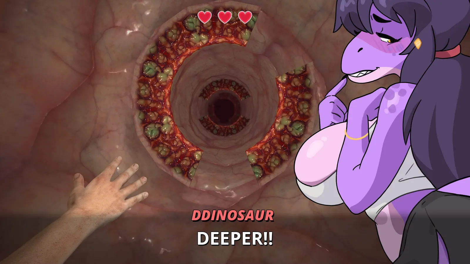 DDinosaur with Double D's media 5