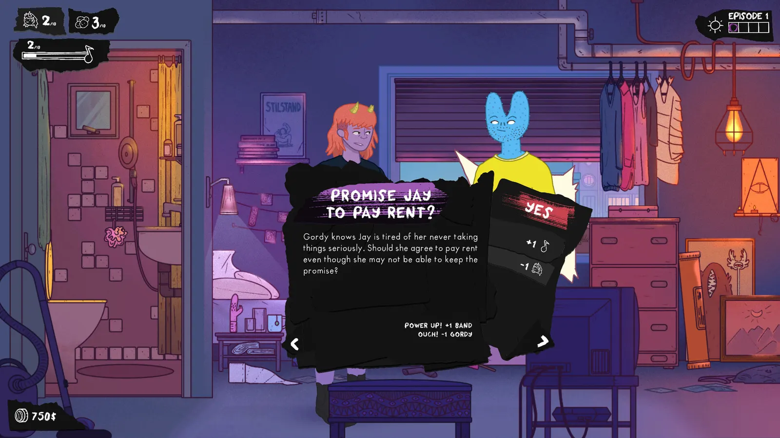 Dead Pets: A Punk Rock Slice of Life Sim media 4