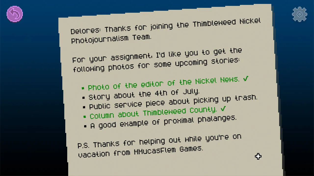 Delores: A Thimbleweed Park Mini-Adventure media 5