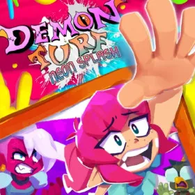 Обкладинка гри Demon Turf: Neon Splash