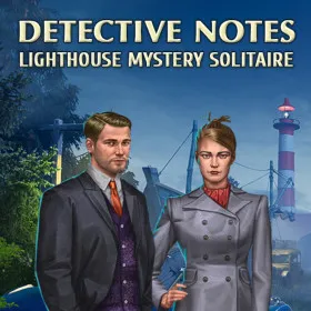 Обкладинка гри Detective notes. Lighthouse Mystery Solitaire