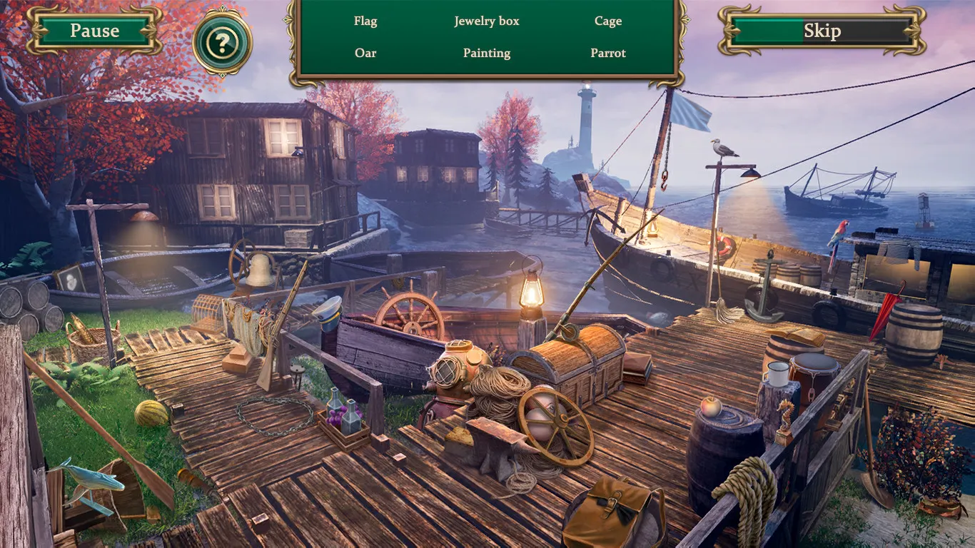 Detective notes. Lighthouse Mystery Solitaire media 3