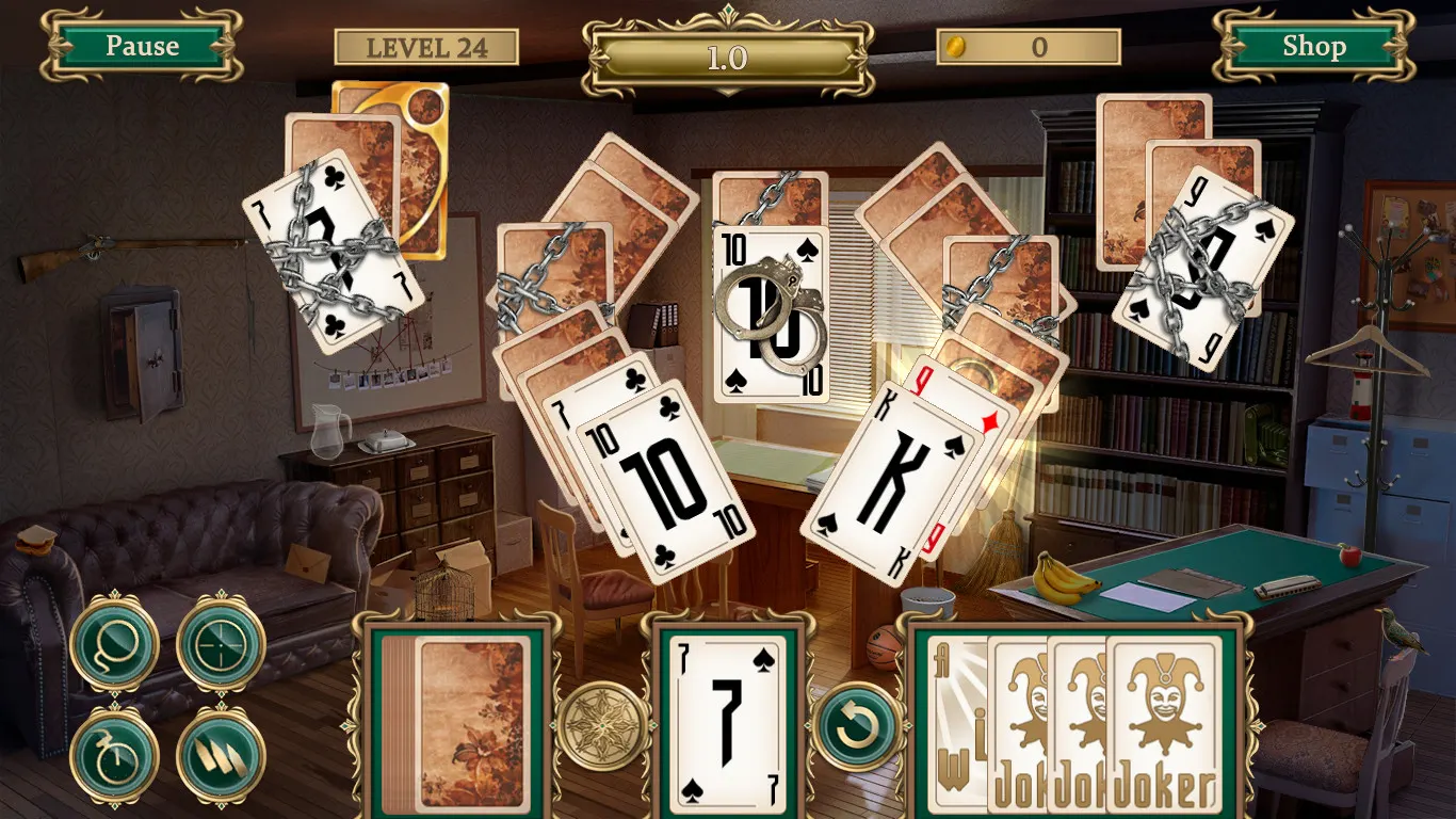 Detective notes. Lighthouse Mystery Solitaire media 4