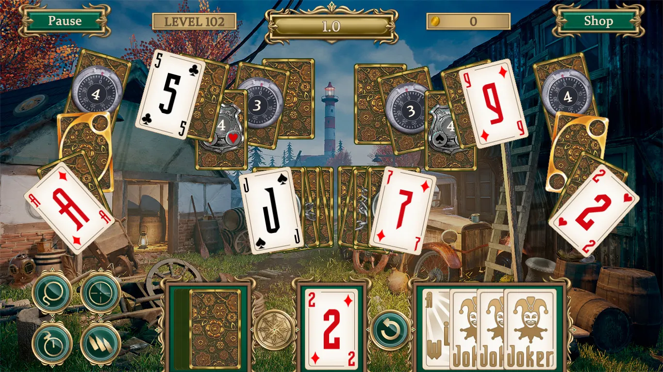 Detective notes. Lighthouse Mystery Solitaire media 5