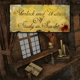 Обкладинка гри Detective tales: A Study in Scarlet