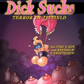 Обкладинка гри Dick Sucks: Terror in Titfield