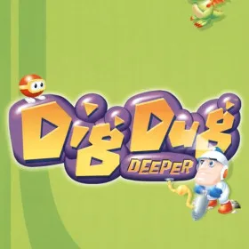Обкладинка гри Dig Dug Deeper