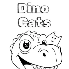 Обкладинка гри Dino Cats