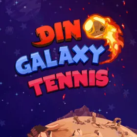 Обкладинка гри Dino Galaxy Tennis