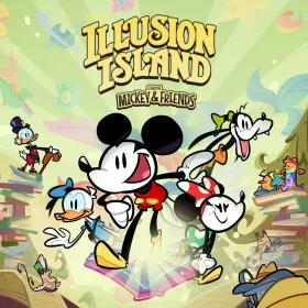 Обкладинка гри Disney Illusion Island Starring Mickey and Friends