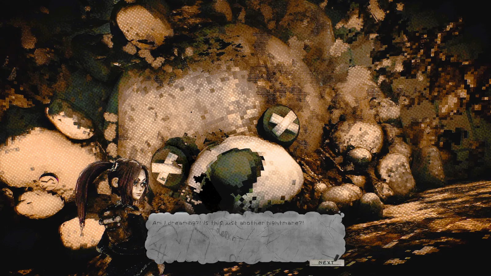 Dithered media 11