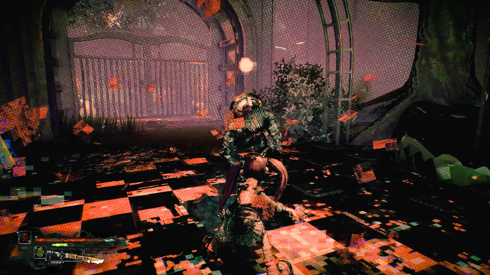 Dithered media 12