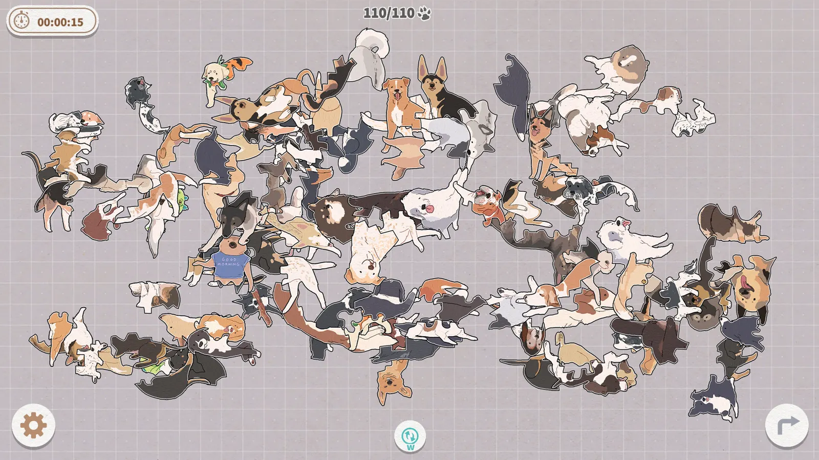 Dogs Huddled Together 挤在一起的狗狗们 media 3