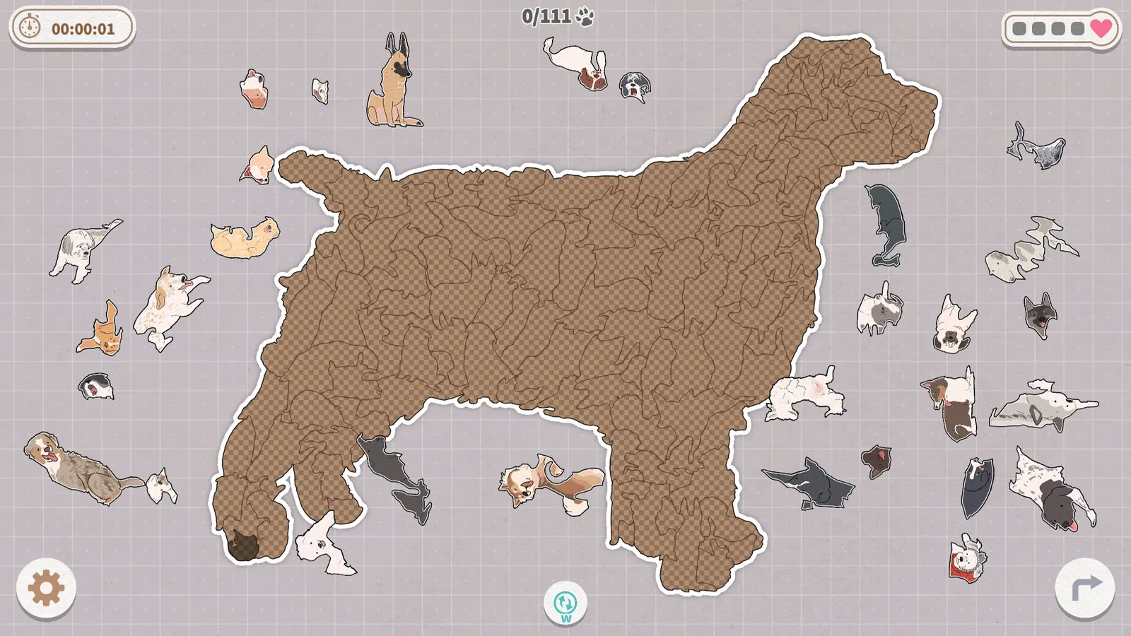 Dogs Huddled Together 挤在一起的狗狗们 media 4