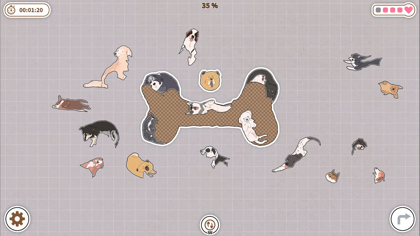 Dogs Huddled Together 挤在一起的狗狗们 media 9