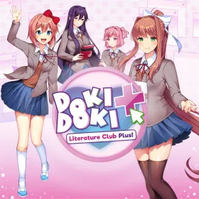 Обкладинка гри Doki Doki Literature Club Plus!