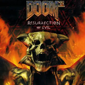Обкладинка гри DOOM 3 Resurrection of Evil