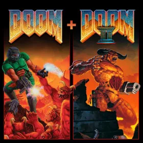 Обкладинка гри DOOM + DOOM II