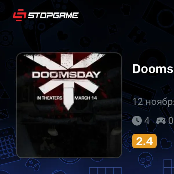 Обкладинка гри Doomsday