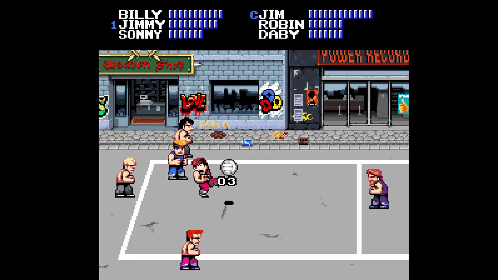 Double Dragon Dodgeball media 3