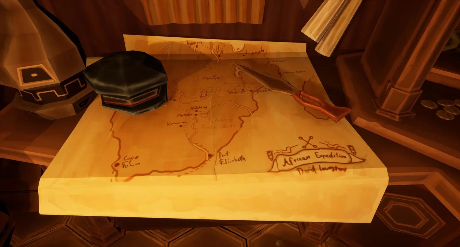 Dr Livingstone, I Presume? Reversed Escape Room media 10