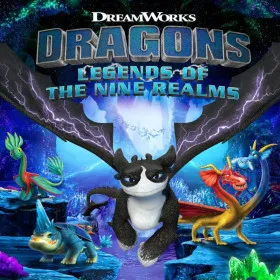 Обкладинка гри DreamWorks Dragons: Legends of The Nine Realms