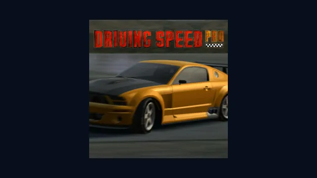 Driving Speed Pro