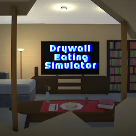 Обкладинка гри Drywall Eating Simulator