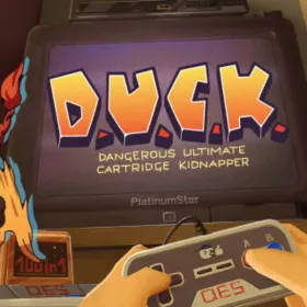 Обкладинка гри DUCK: Dangerous Ultimate Cartridge Kidnapper