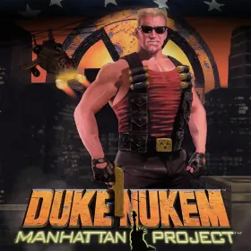 Обкладинка гри Duke Nukem: Manhattan Project