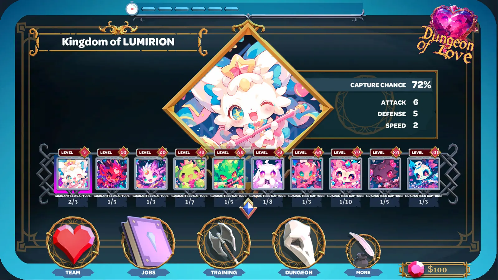 DUNGEON OF LOVE: Catch Monsters media 8