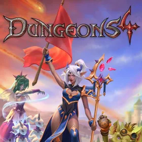 Обкладинка гри Dungeons 4