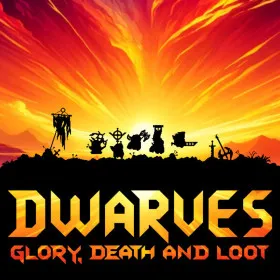 Обкладинка гри Dwarves: Glory, Death and Loot