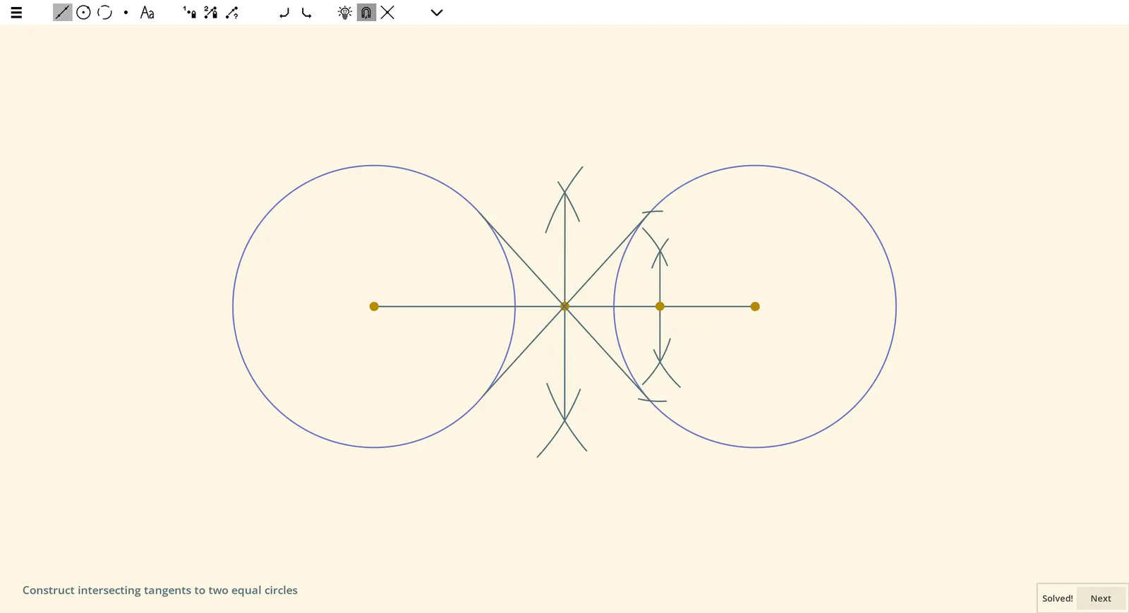 Ecocoru : Euclidean Constructions -- Compass & Ruler media 6