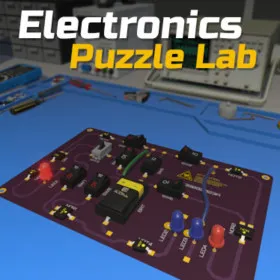 Обкладинка гри Electronics Puzzle Lab