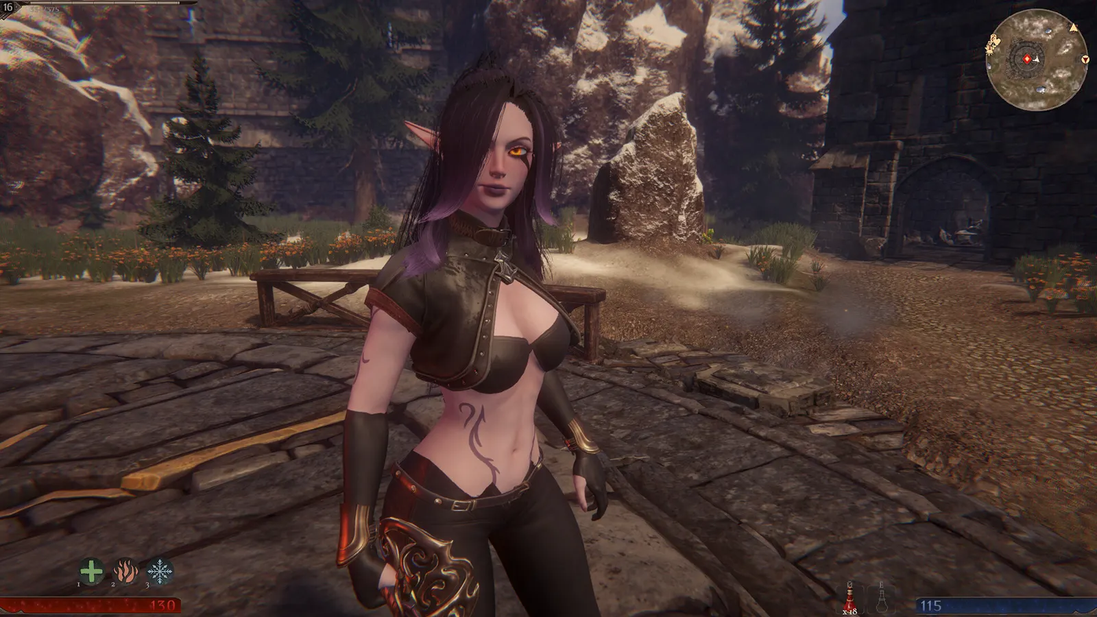 Elven Huntress: Sunveil media 2