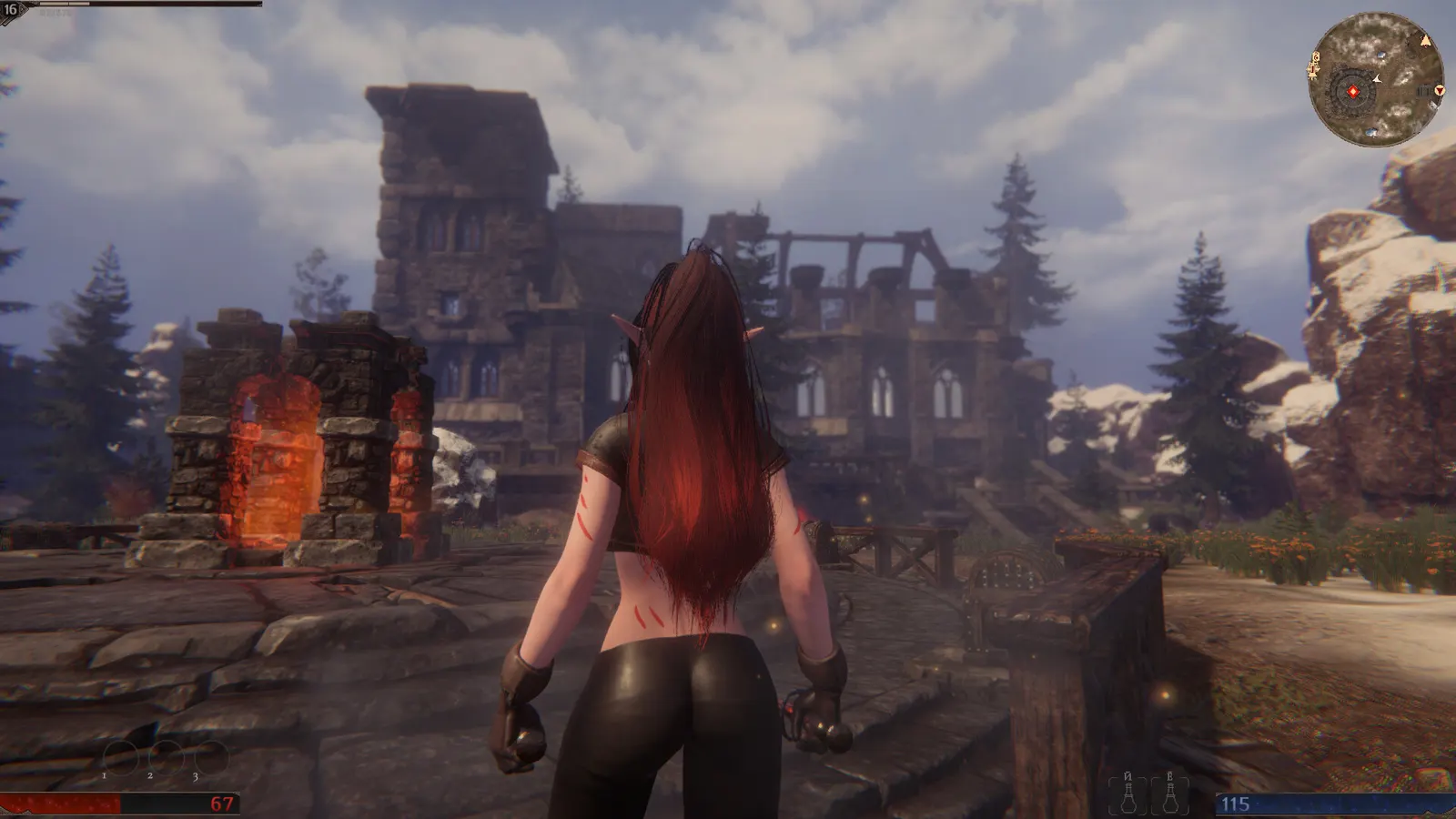 Elven Huntress: Sunveil media 6
