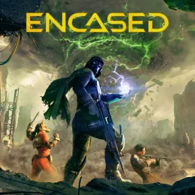Обкладинка гри Encased: A Sci-Fi Post-Apocalyptic RPG