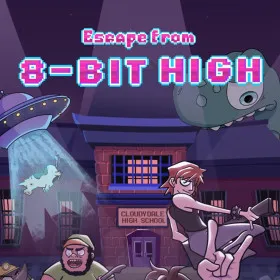 Обкладинка гри Escape from 8-Bit High