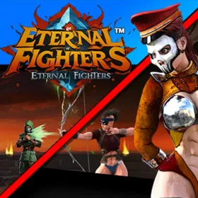 Обкладинка гри Eternal Fighters